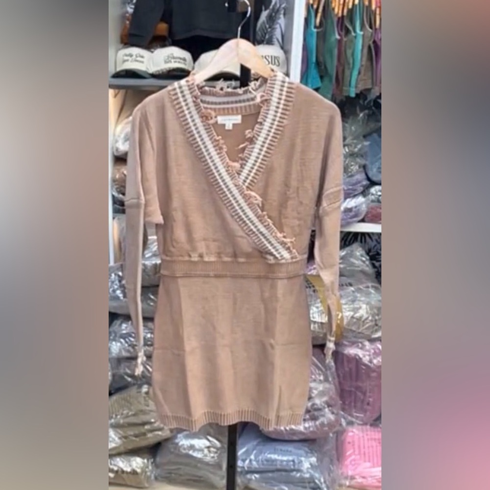 Promesa distressed sweater  dress! Brand new